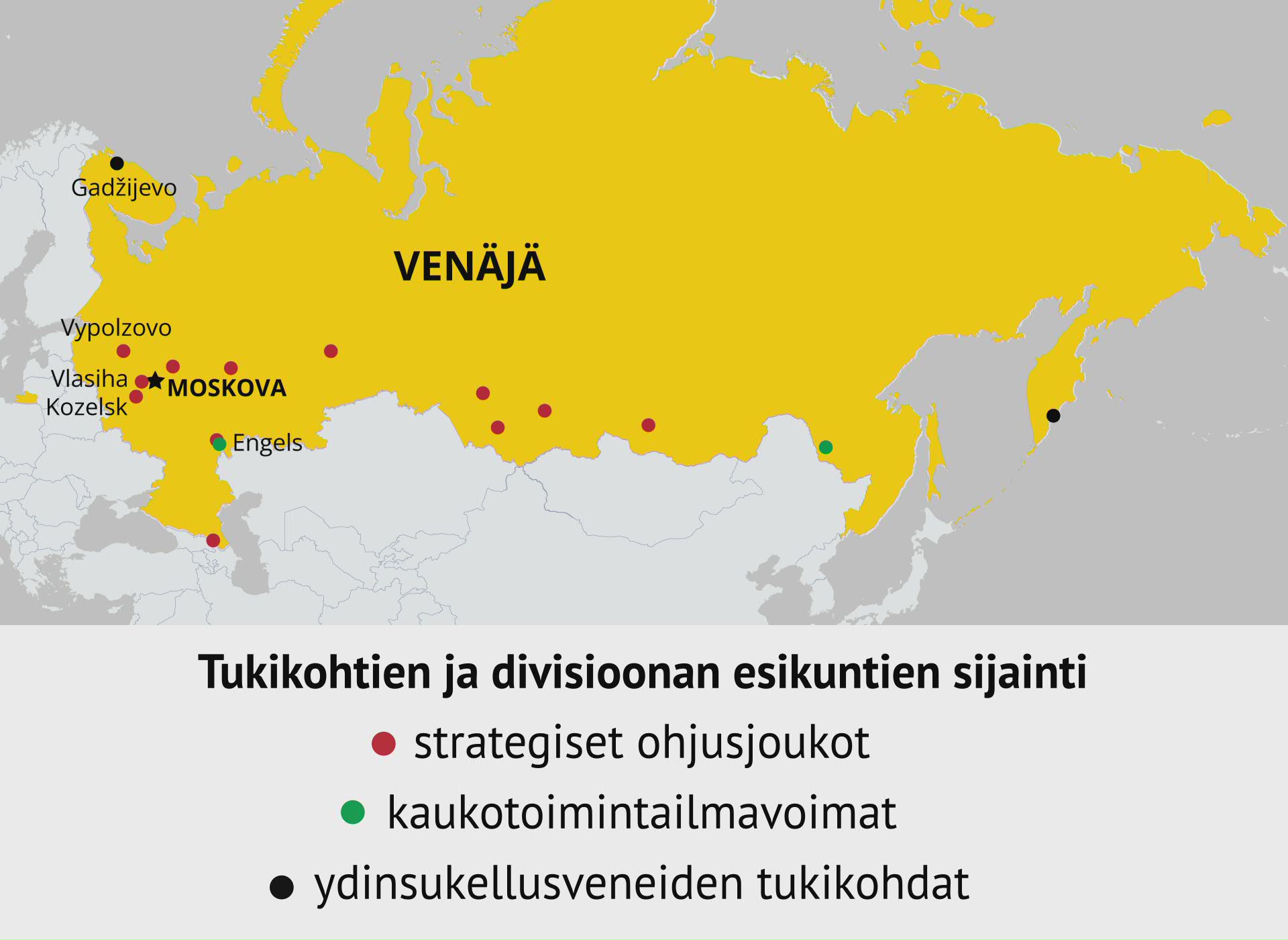 Tämä juttu vie sinut Venäjän suljettuihin ydinasetukikohtiin –  satelliittikuvat näyttävät, miten Putin on kasvattanut ydinpelotetta